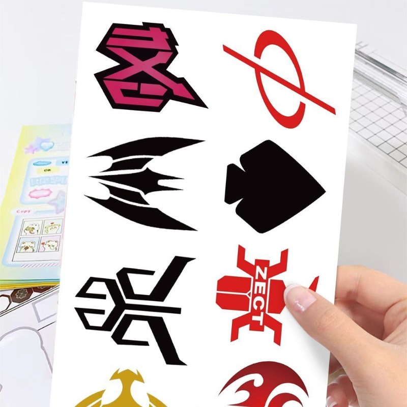 60 Sheets Kamen Rider Logo Sti - Sticker Sheet Set review and price